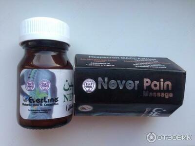 Never pain мазь -